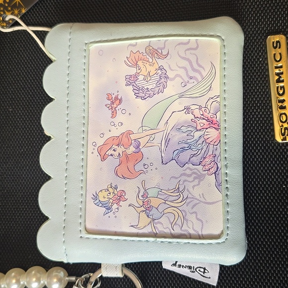 Disney Loungefly Princess Ariel Blue Card Holder - Picture 3 of 5